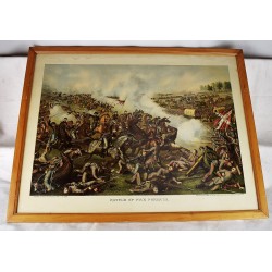  Battle of Five Forks, Va. - Charge of Genl. Sheridan April 1st 1865 (Original Chromolithograph)
